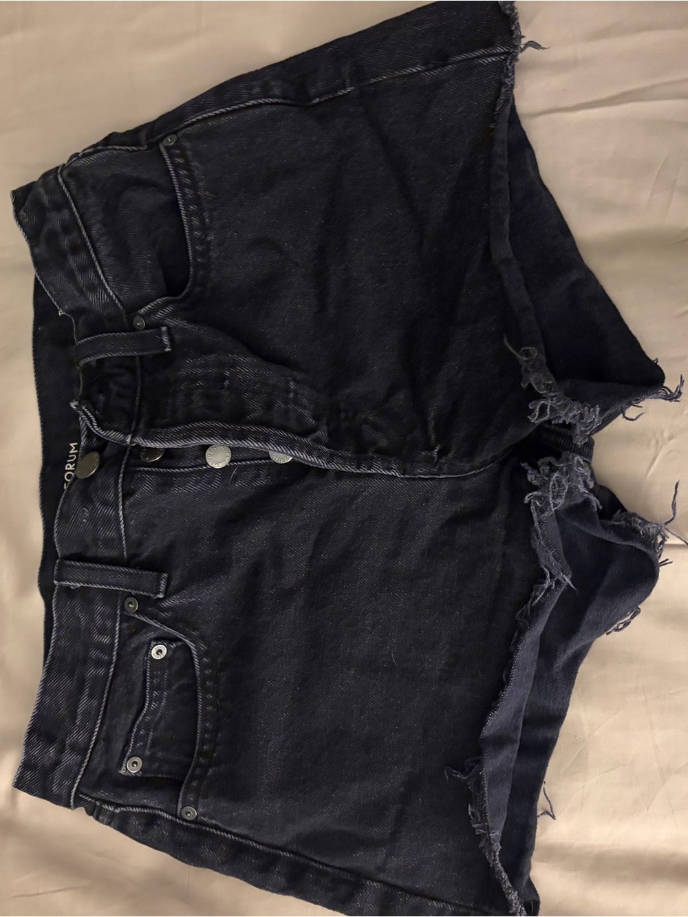 Black Jean shorts. Denim forum
